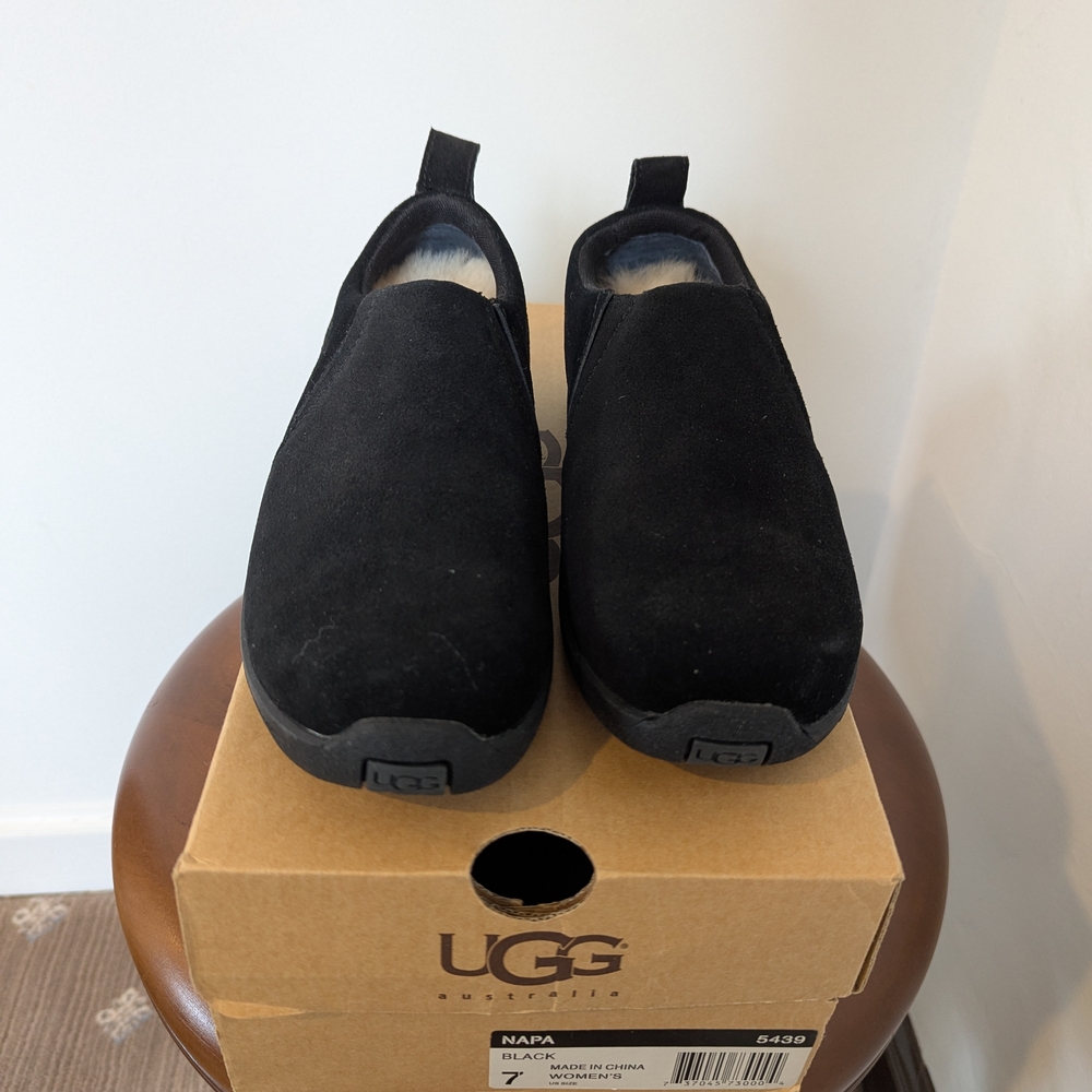UGG Women's Black Suede Shoes
